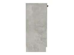 Aparador buffet cómoda mueble mueble de almacenaje organizador cocina salón salón 60 x 30 x 70 cm madera contrachapada gris 02_0031952