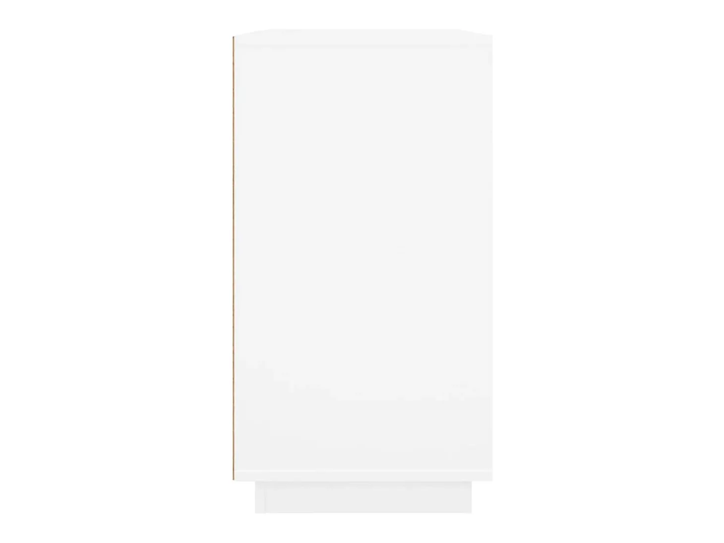 Aparador buffet cómoda mueble mueble de almacenaje organizador cocina salón salón 80 x 34 x 75 cm madera contrachapada blanco 02_0030514