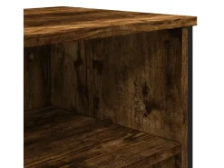 Aparador buffet cómoda mueble mueble de almacenaje organizador cocina salón salón 101 x 35,5 x 74,5 cm madera contrachapada marrón 02_0030843