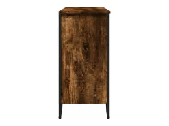 Aparador buffet cómoda mueble mueble de almacenaje organizador cocina salón salón 101 x 35,5 x 74,5 cm madera contrachapada marrón 02_0030843