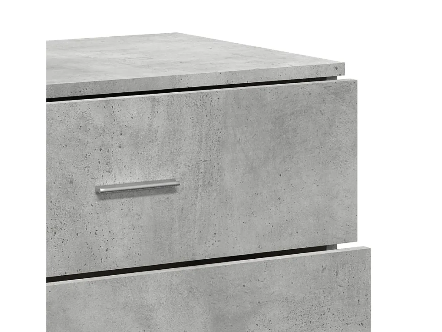 Aparador buffet cómoda mueble mueble de almacenaje organizador cocina salón salón 60 x 39 x 80 cm madera contrachapada gris 02_0031993