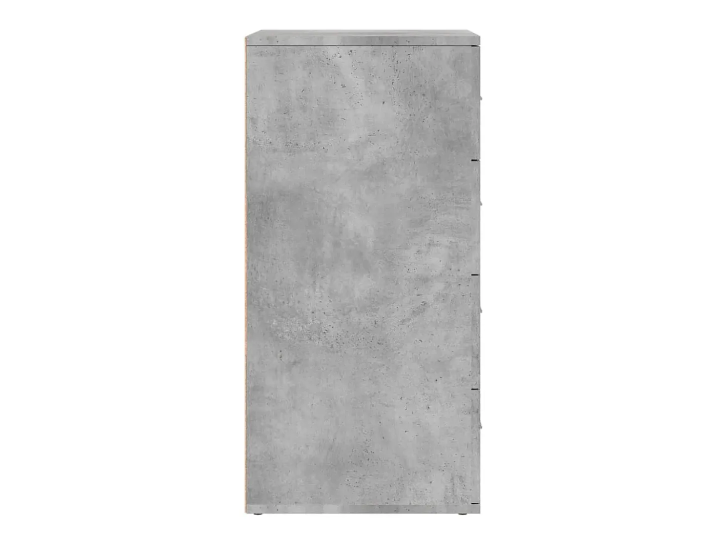 Aparador buffet cómoda mueble mueble de almacenaje organizador cocina salón salón 60 x 39 x 80 cm madera contrachapada gris 02_0031993