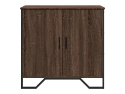 Aparador buffet cómoda mueble mueble de almacenaje organizador cocina salón salón 78 x 35,5 x 74,5 cm madera contrachapada marrón 02_0031416