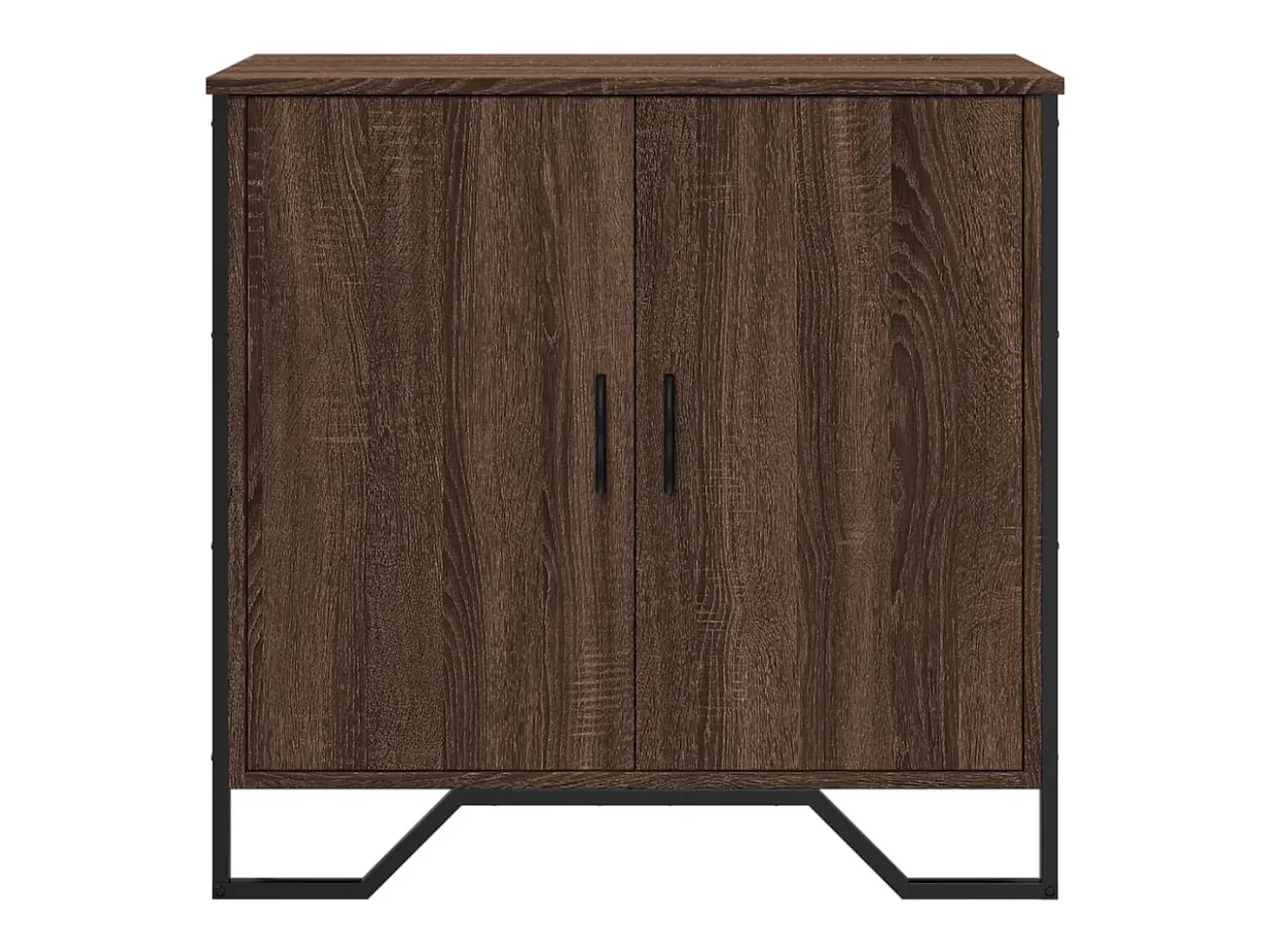 Aparador buffet cómoda mueble mueble de almacenaje organizador cocina salón salón 78 x 35,5 x 74,5 cm madera contrachapada marrón 02_0031416