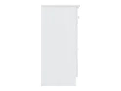 Aparador buffet cómoda mueble almacenaje organizador cocina salón salón ALTA 77 x 35 x 73 cm madera maciza de pino blanco 02_0029680