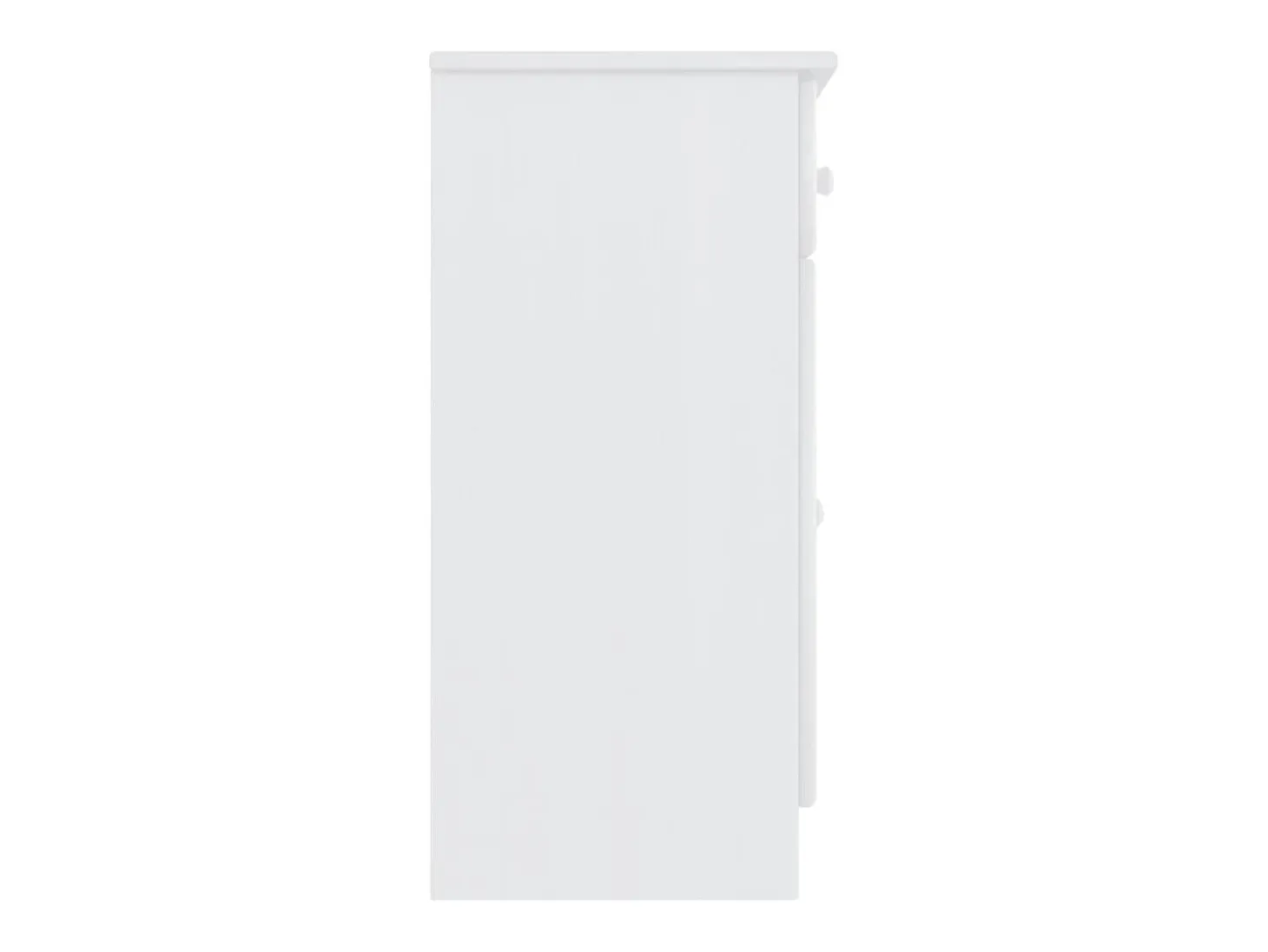 Aparador buffet cómoda mueble almacenaje organizador cocina salón salón ALTA 77 x 35 x 73 cm madera maciza de pino blanco 02_0029680