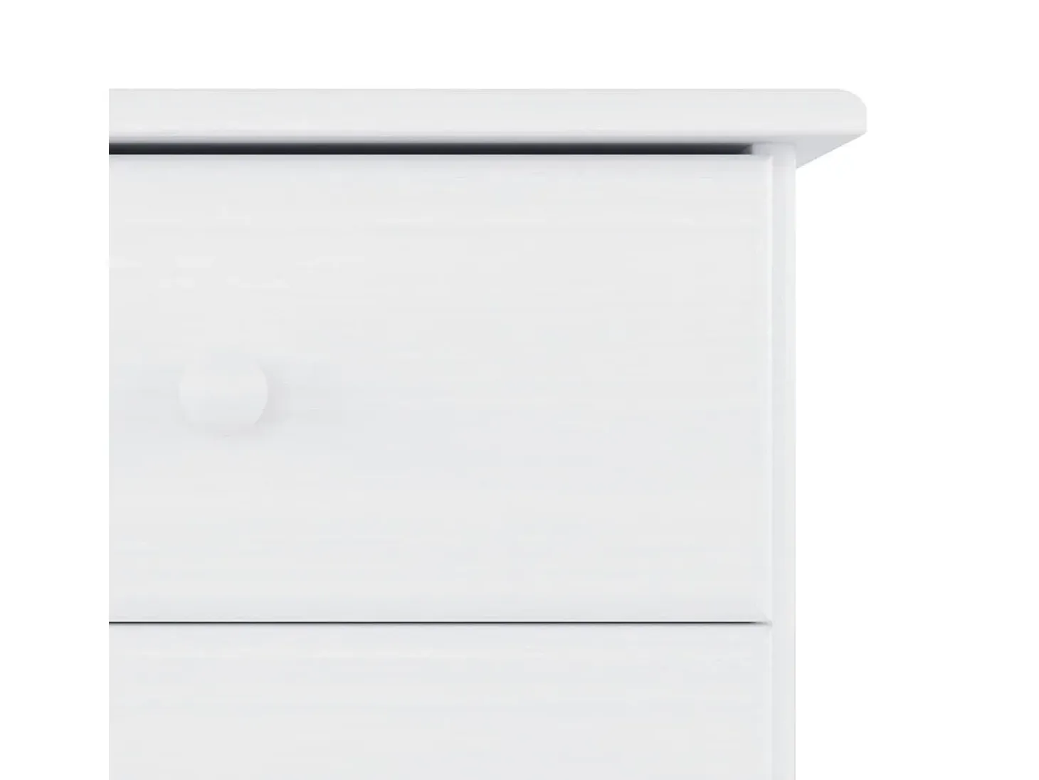 Aparador buffet cómoda mueble almacenaje organizador cocina salón salón ALTA 77 x 35 x 73 cm madera maciza de pino blanco 02_0029680