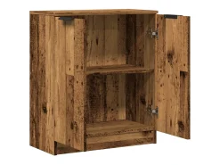 Aparador buffet cómoda mueble mueble de almacenaje organizador cocina salón salón madera vieja 60 x 30 x 70 cm madera contrachapada marrón 02_0036604
