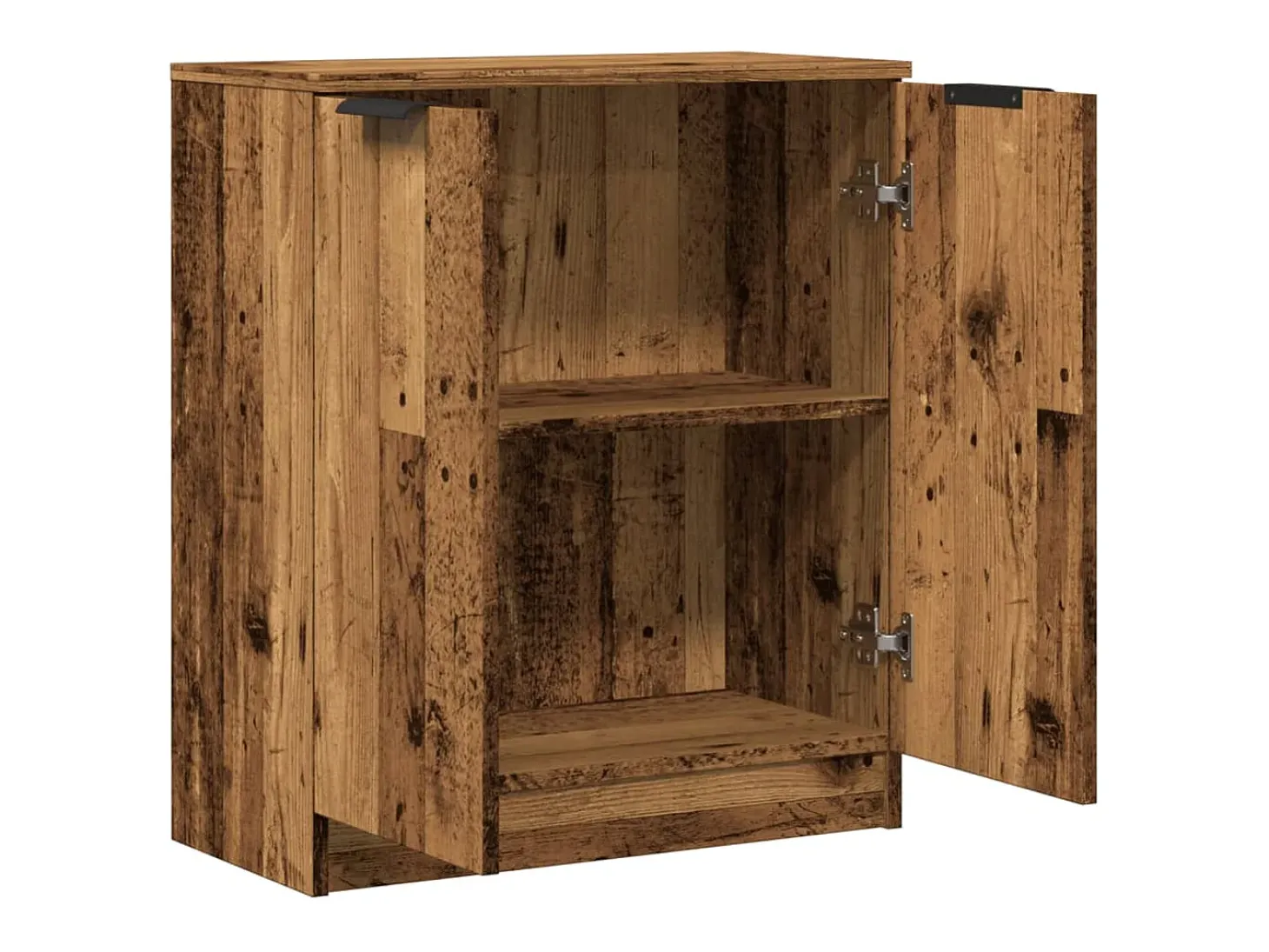Aparador buffet cómoda mueble mueble de almacenaje organizador cocina salón salón madera vieja 60 x 30 x 70 cm madera contrachapada marrón 02_0036604