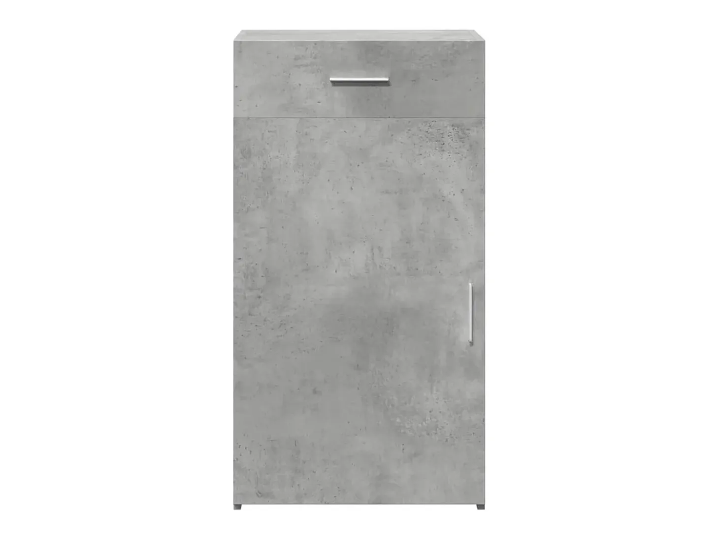 Aparador buffet cómoda mueble mueble de almacenamiento organizador cocina salón salón 50 x 42,5 x 93 cm madera contrachapada gris 02_0031946