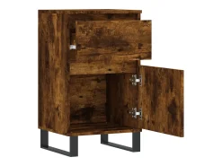 Aparador buffet cómoda mueble mueble de almacenaje organizador cocina salón salón 40 x 35 x 70 cm madera contrachapada marrón 02_0030937