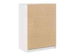 Aparador buffet cómoda mueble mueble de almacenaje organizador cocina salón salón 60 x 36 x 84 cm madera maciza de pino blanco 02_0030375