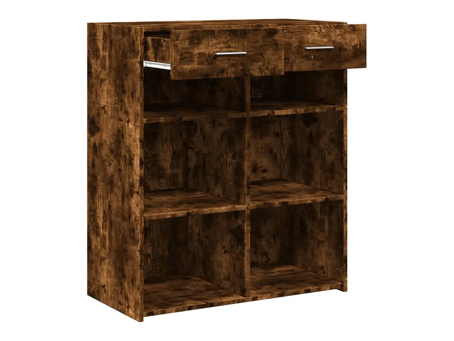 Aparador buffet cómoda mueble almacenaje organizador cocina salón salón 80 x 42,5 x 93 cm madera contrachapada marrón 02_0031115
