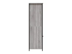 Aparador buffet cómoda mueble almacenaje organizador cocina salón salón alto Sonoma 62 x 36 x 121,5 cm madera contrachapada gris 02_0035386
