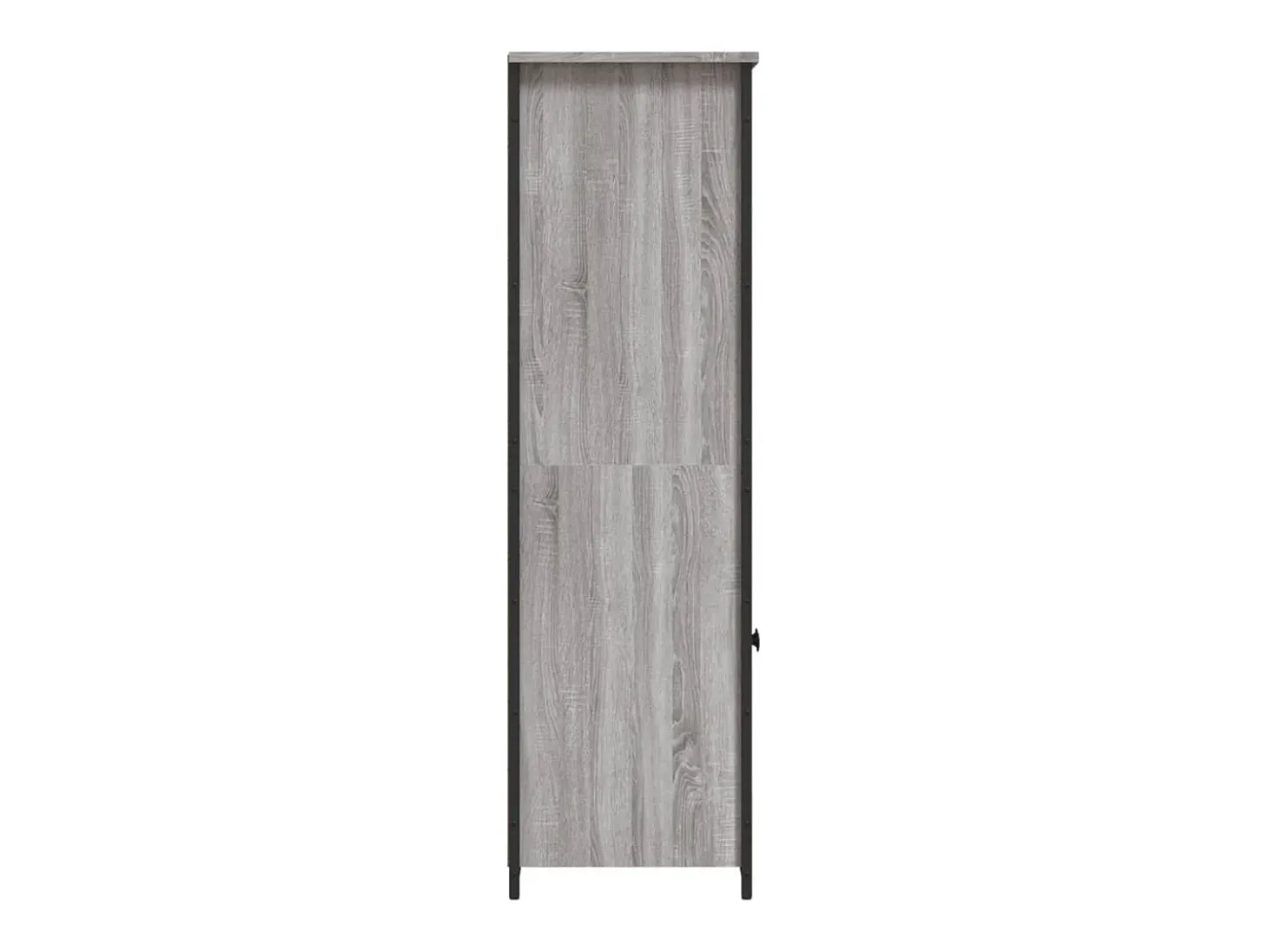 Aparador buffet cómoda mueble almacenaje organizador cocina salón salón alto Sonoma 62 x 36 x 121,5 cm madera contrachapada gris 02_0035386