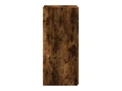 Aparador buffet cómoda mueble mueble de almacenaje organizador cocina salón salón 50 x 42,5 x 93 cm madera contrachapada marrón 02_0030952