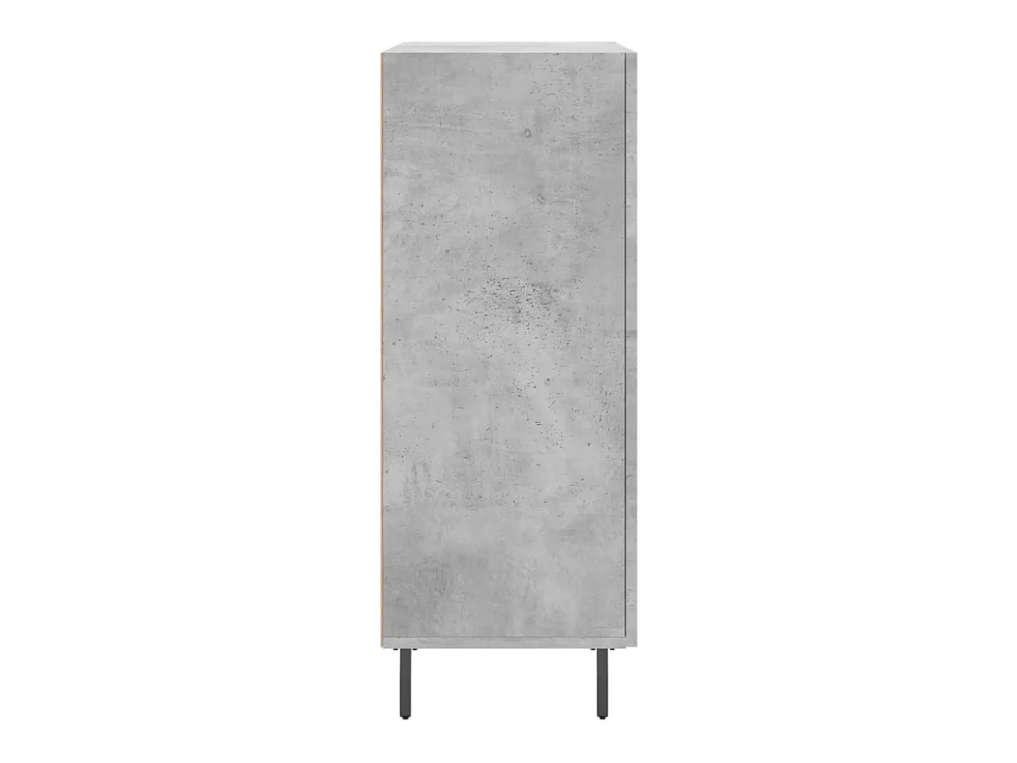 Aparador buffet cómoda mueble almacenaje organizador cocina salón salón 69,5 x 34 x 90 cm madera contrachapada gris 02_0032036