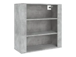 Aparador buffet cómoda mueble mueble de almacenamiento organizador cocina salón salón madera de alta ingeniería gris 02_0034728