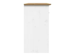 Aparador buffet cómoda mueble almacenaje organizador cocina salón salón BODO y 115,5 x 44 x 80 cm madera maciza de pino marrón 02_0030802