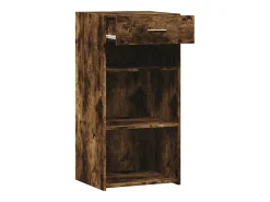 Aparador buffet cómoda mueble mueble de almacenaje organizador cocina salón salón 45 x 42,5 x 93 cm madera contrachapada marrón 02_0030949