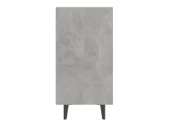 Aparador buffet cómoda mueble mueble de almacenaje organizador cocina salón salón 103,5 x 35 x 70 cm madera contrachapada gris 02_0031842