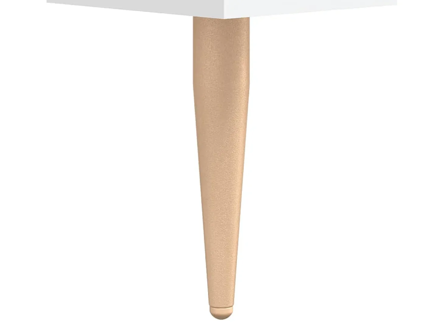 Aparador buffet cómoda mueble mueble de almacenaje organizador cocina salón salón 69,5 x 34 x 90 cm madera contrachapada blanco 02_0030458