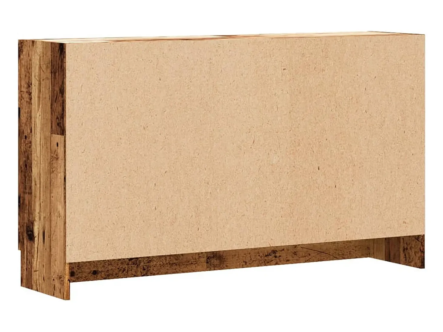Aparador buffet cómoda mueble mueble de almacenaje organizador cocina salón salón madera vieja 120 x 30,5 x 70 cm madera contrachapada marrón 02_0036599