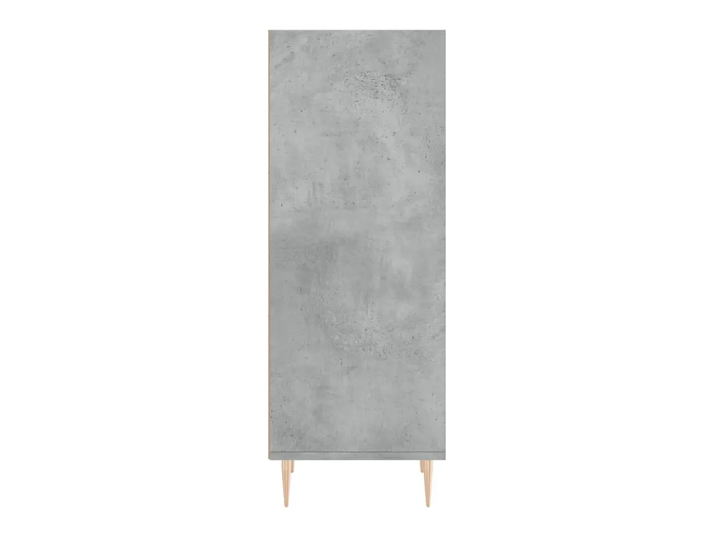 Aparador buffet cómoda mueble mueble de almacenaje organizador cocina salón salón 34,5 x 32,5 x 90 cm madera contrachapada gris 02_0031867