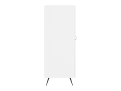 Aparador buffet cómoda mueble mueble de almacenaje organizador cocina salón salón 34,5 x 34 x 90 cm madera contrachapada blanco 02_0030277