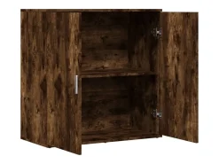 Aparador buffet cómoda mueble mueble de almacenaje organizador cocina salón salón 79 x 38 x 80 cm madera contrachapada marrón 02_0031102
