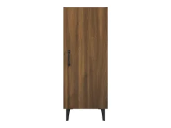 Aparador buffet cómoda mueble mueble de almacenaje organizador cocina salón salón 34,5 x 34 x 90 cm madera contrachapada marrón 02_0031195
