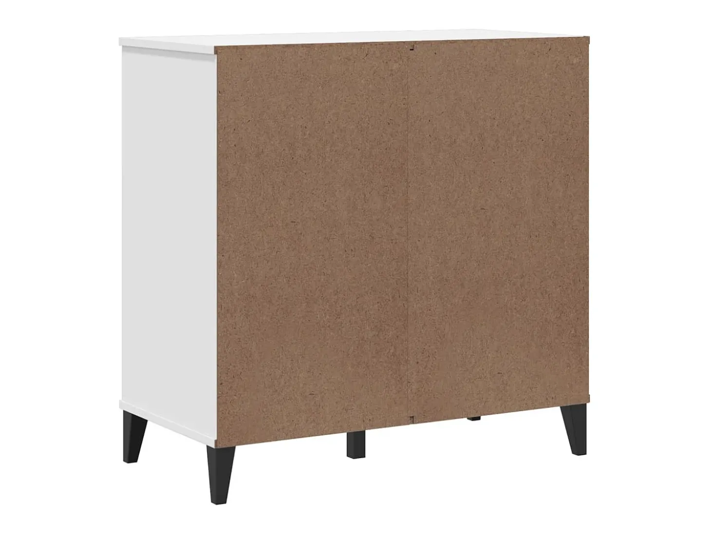 Aparador buffet cómoda mueble mueble de almacenaje organizador cocina salón salón 80 x 40 x 80 cm madera contrachapada blanco 02_0036620