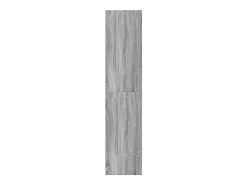 Aparador buffet cómoda mueble almacenaje organizador cocina salón salón alto Sonoma 50 x 41 x 185 cm madera contrachapada gris 02_0035371