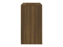 Aparador buffet cómoda mueble mueble de almacenaje organizador cocina salón salón 70 x 41 x 75 cm madera contrachapada marrón 02_0031411