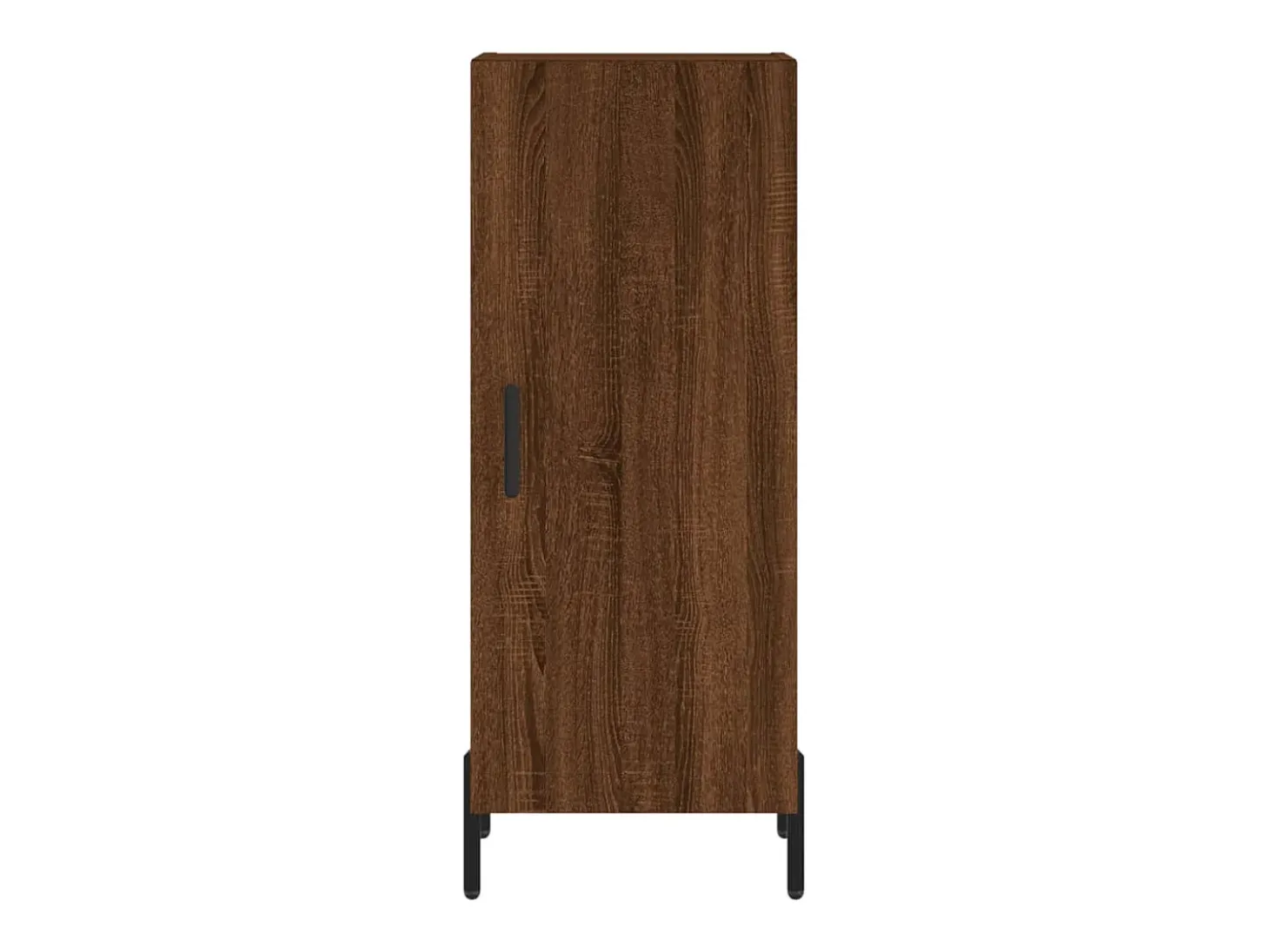 Aparador buffet cómoda mueble mueble de almacenaje organizador cocina salón salón 34,5 x 34 x 90 cm madera contrachapada marrón 02_0031202