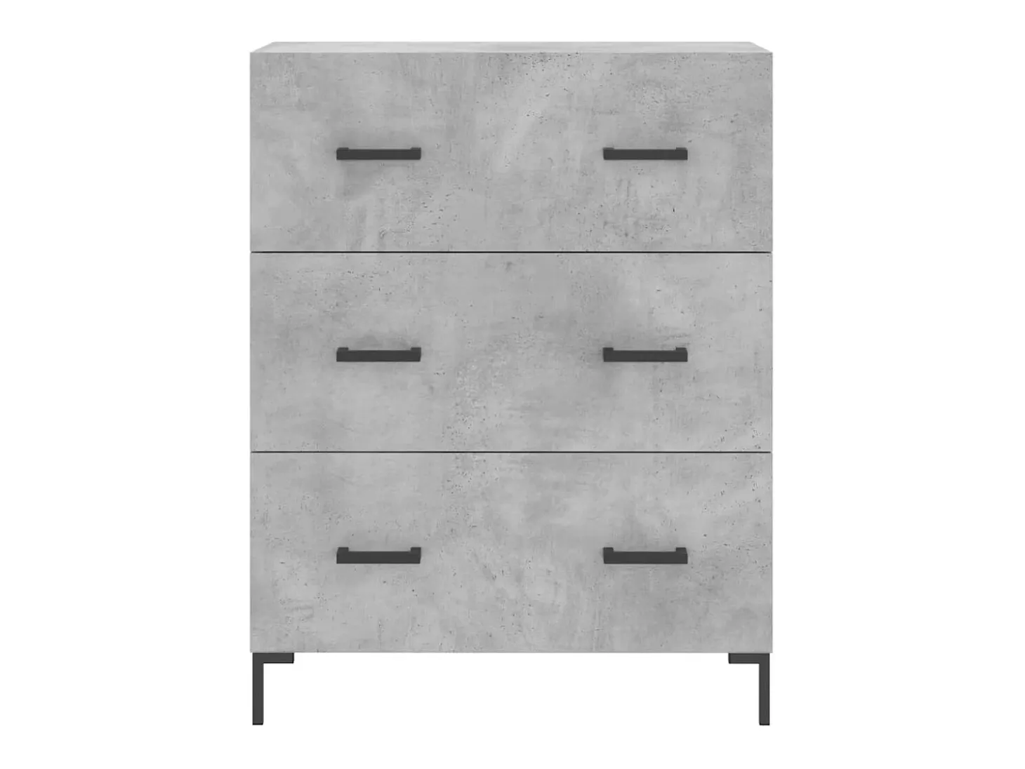 Aparador buffet cómoda mueble mueble de almacenaje organizador cocina salón salón alto 69,5 x 34 x 180 cm madera contrachapada gris 02_0034619