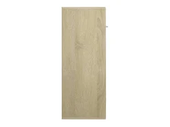 Aparador buffet cómoda mueble almacenaje organizador cocina salón salón Sonoma 60 x 30 x 75 cm madera contrachapada marrón 02_0031588