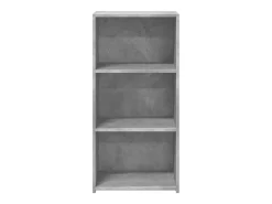 Aparador buffet cómoda mueble mueble de almacenaje organizador cocina salón salón 45 x 41 x 93 cm madera contrachapada gris 02_0031941