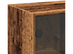 Aparador buffet cómoda mueble mueble de almacenaje organizador cocina salón salón madera vieja 102 x 37 x 75,5 cm madera contrachapada marrón 02_0036598