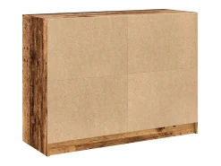Aparador buffet cómoda mueble mueble de almacenaje organizador cocina salón salón madera vieja 102 x 37 x 75,5 cm madera contrachapada marrón 02_0036598