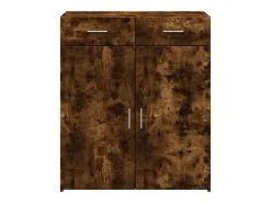 Aparador buffet cómoda mueble mueble de almacenaje organizador cocina salón salón 80 x 42,5 x 93 cm madera contrachapada marrón 02_0031116