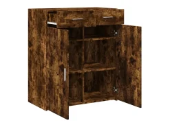 Aparador buffet cómoda mueble mueble de almacenaje organizador cocina salón salón 80 x 42,5 x 93 cm madera contrachapada marrón 02_0031116