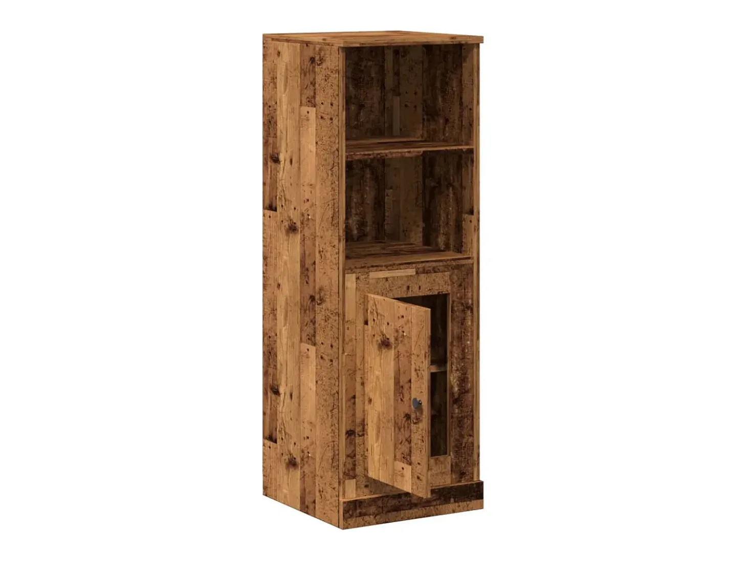 Aparador buffet cómoda mueble mueble de almacenaje organizador cocina salón salón alto madera vieja 36 x 35,5 x 103,5 cm madera contrachapada marrón 02_0035653