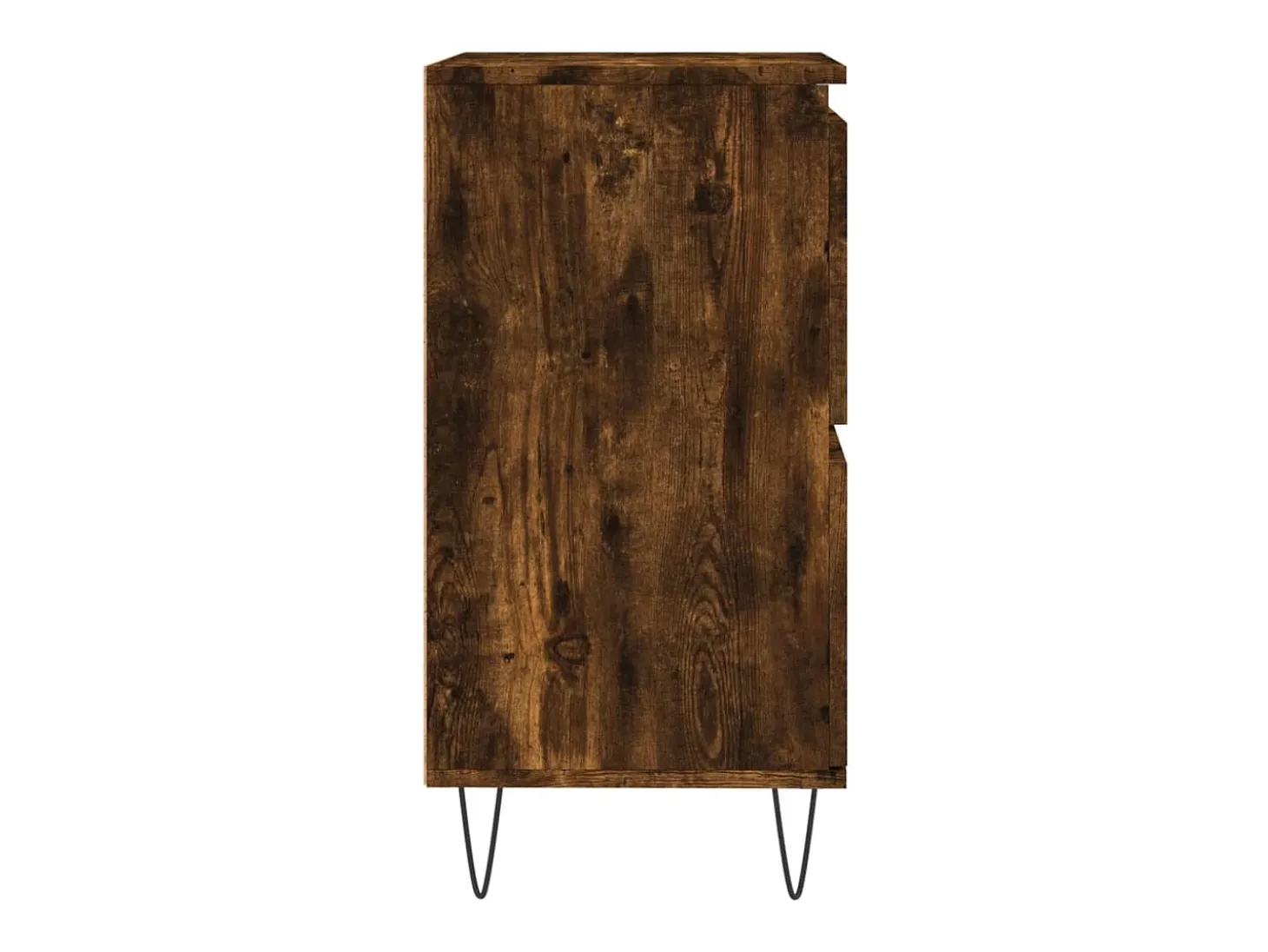 Aparador buffet cómoda mueble unidad de almacenamiento organizador cocina salón sala de estar 3 piezas marrón madera contrachapada 02_0037068