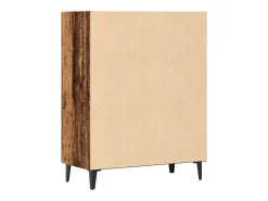 Aparador buffet cómoda mueble mueble de almacenaje organizador cocina salón salón madera vieja 70 x 34 x 90 cm madera contrachapada marrón 02_0036608