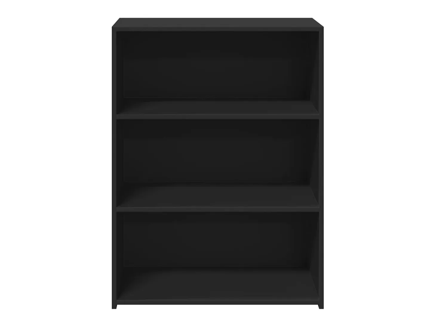 Aparador buffet cómoda mueble almacenaje organizador cocina salón salón 70 x 41 x 93 cm madera contrachapada negra 02_0036115
