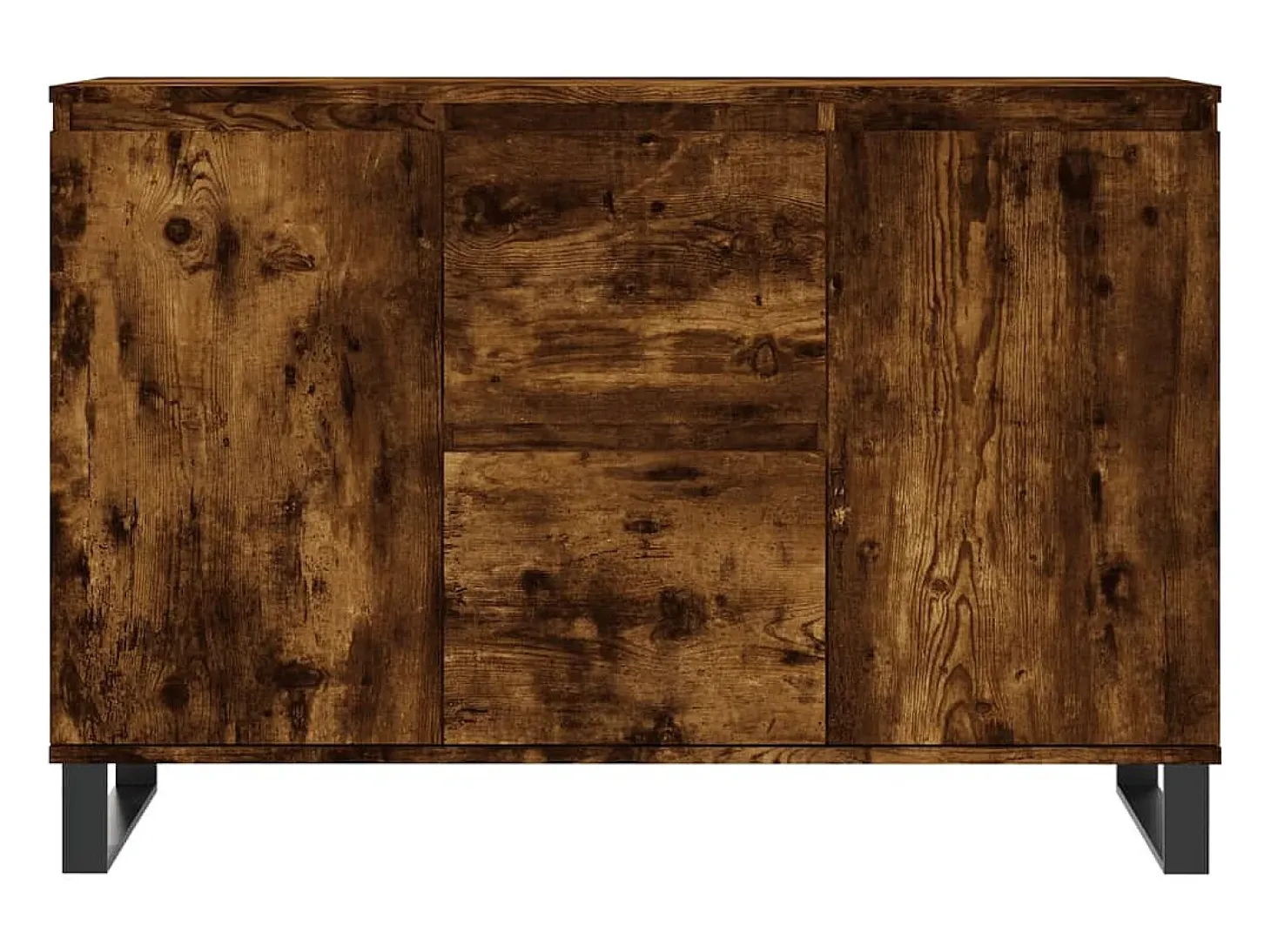 Aparador buffet cómoda mueble mueble de almacenaje organizador cocina salón salón 104 x 35 x 70 cm madera contrachapada marrón 02_0030858