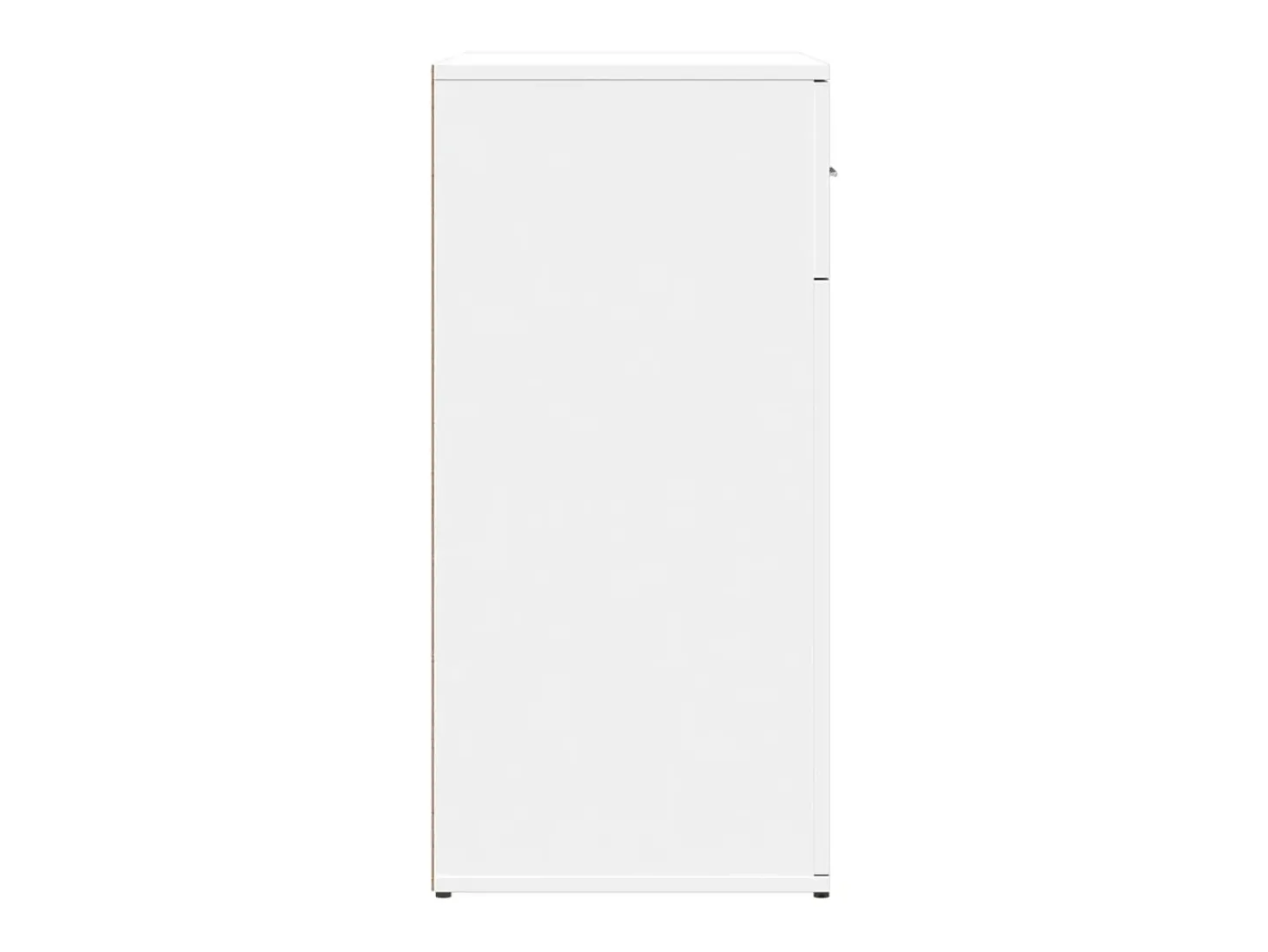 Aparador buffet cómoda mueble mueble de almacenaje organizador cocina salón salón 79 x 38 x 80 cm madera contrachapada blanca 02_0030506