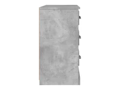 Aparador buffet cómoda mueble mueble de almacenaje organizador cocina salón salón 104,5 x 35,5 x 67,5 cm madera contrachapada gris 02_0031843