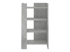 Aparador buffet cómoda mueble mueble de almacenaje organizador cocina salón salón 45 x 35 x 75 cm madera contrachapada gris 02_0031939